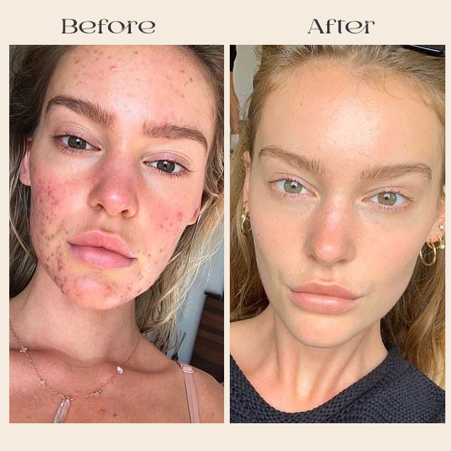 Customer before and after appearance comparison